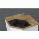 Hexon rohový 1,5 - DEANTE drez s odkvapkávačom