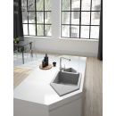 Hexon rohový 1,5 - DEANTE drez s odkvapkávačom