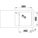 BLANCO LEMIS 45 S-IF Mini
