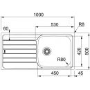 Franke Nerezový drez SKX 611-100