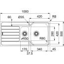 Franke Nerezový drez SKX 651