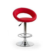 Stolička barová červená H-15