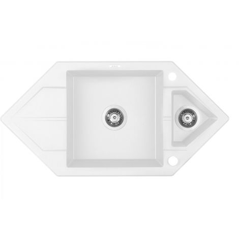 Hexon rohový 1,5 - DEANTE drez s odkvapkávačom
