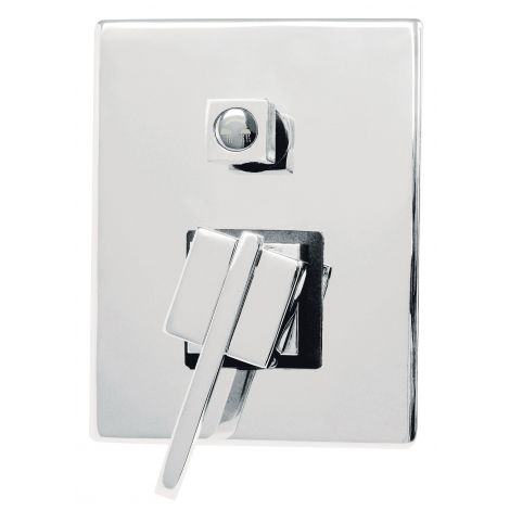 Deante Cubic Sprchová batéria s prepínačom, chróm
