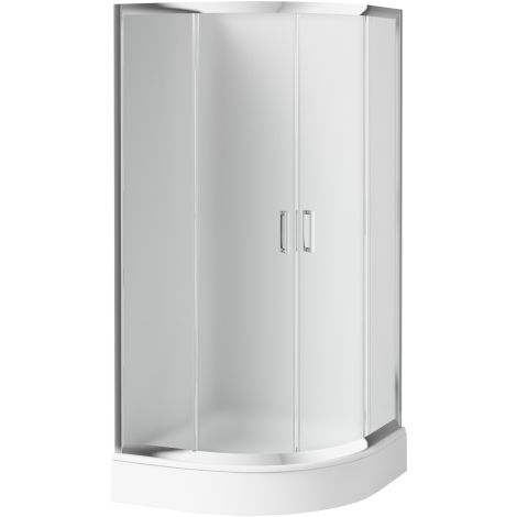 Deante Funkia Sprchový kút, matný chrom 80cm