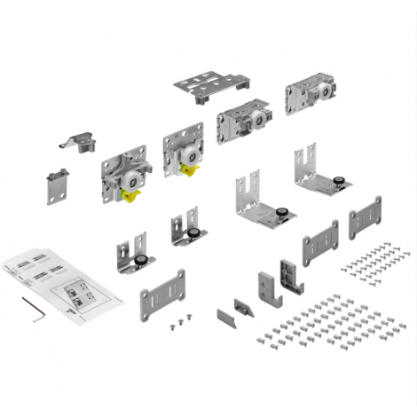 SET TopLine L pre 3 dvere 9242713, hrúbka 18-30 mm, 50 kg