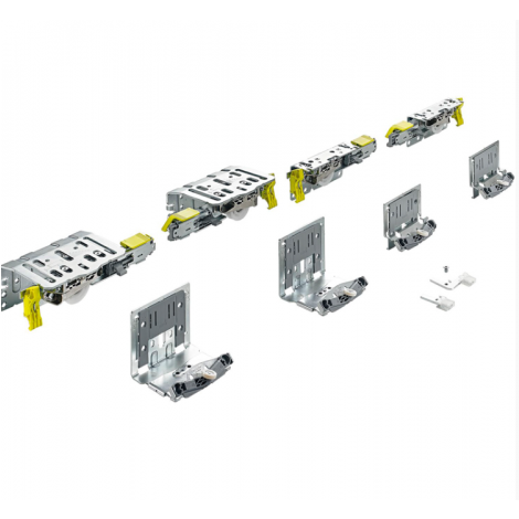 SET TopLine XL pre 3 dvere 9275786, hrúbka 18-30 mm, 60 kg