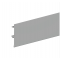Profil krycí hliník HERKULES plochý 3000 mm, strieborný